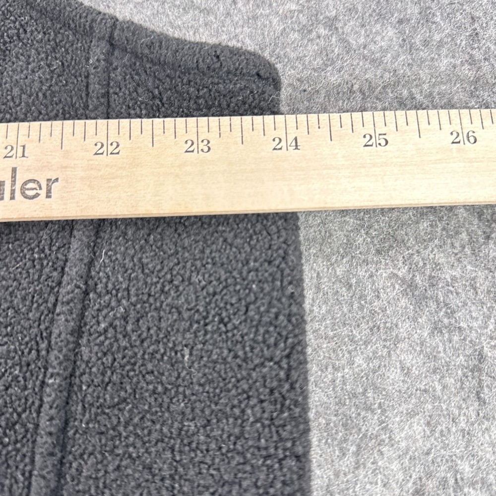 Patagonia Synchilla Fleece Vest Mens XL Black Worn Wear Uber Business 2020 - Picture 8 of 10